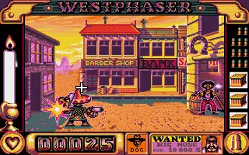 West Phaser_DiskB screen shot game playing